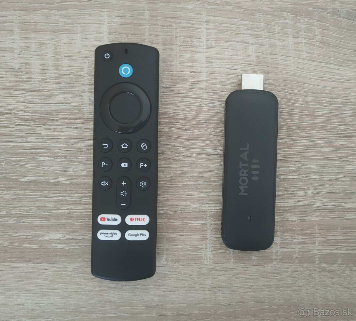Android TV Stick Mortal Q8 (2GB/16GB) s BT ovladacom