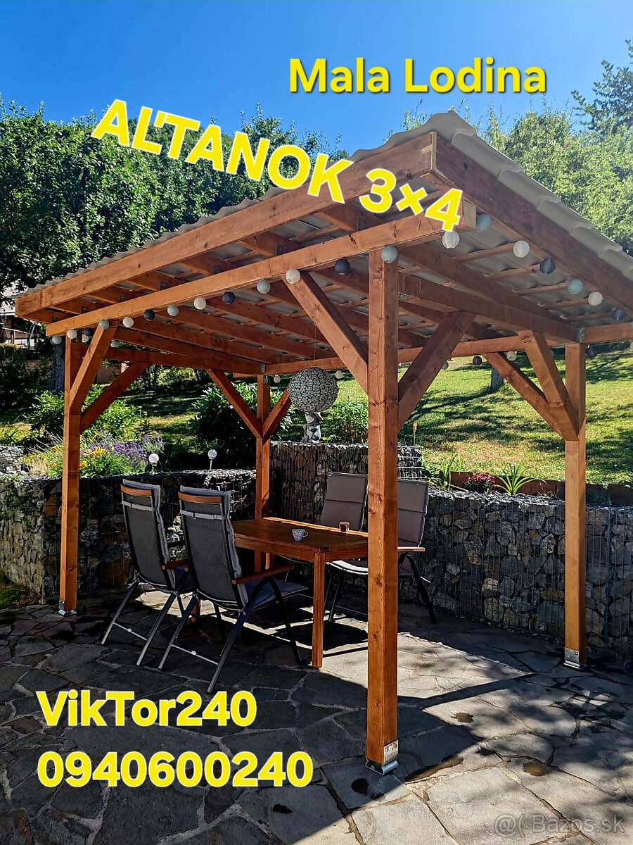 pristresky pre avto.altanky ,pergoly