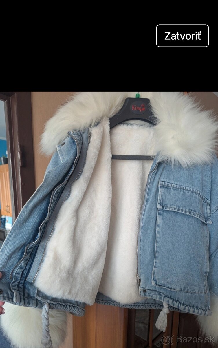 Predam krásnu bundu zateplenu
