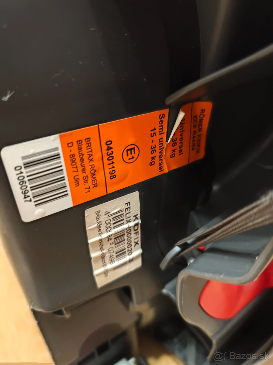 Autosedacka Romer Kidfix s isofix