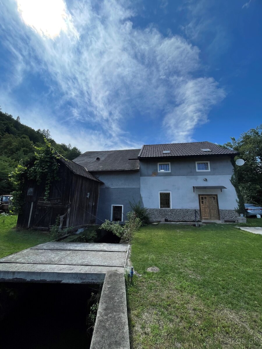 Predám MVE plus zrekonštruovanú budovu mlyna