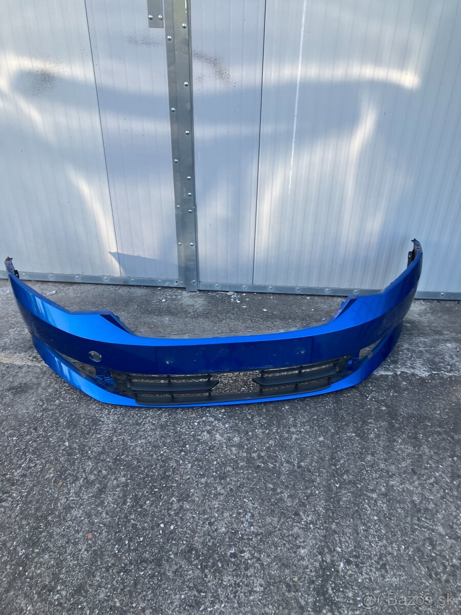 predni naraznik skoda fabia III 3 14-18 modry