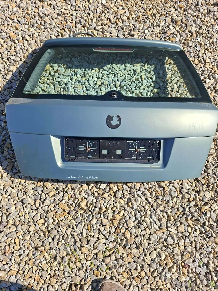 Kufrové dvere Škoda Fabia 1 hatchback