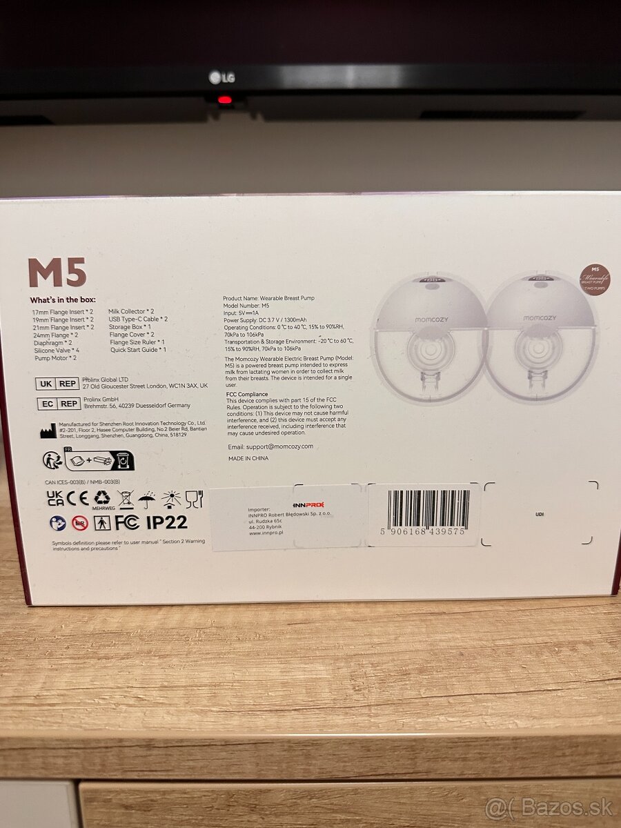 Odsávačka mlieka Momcozy M5