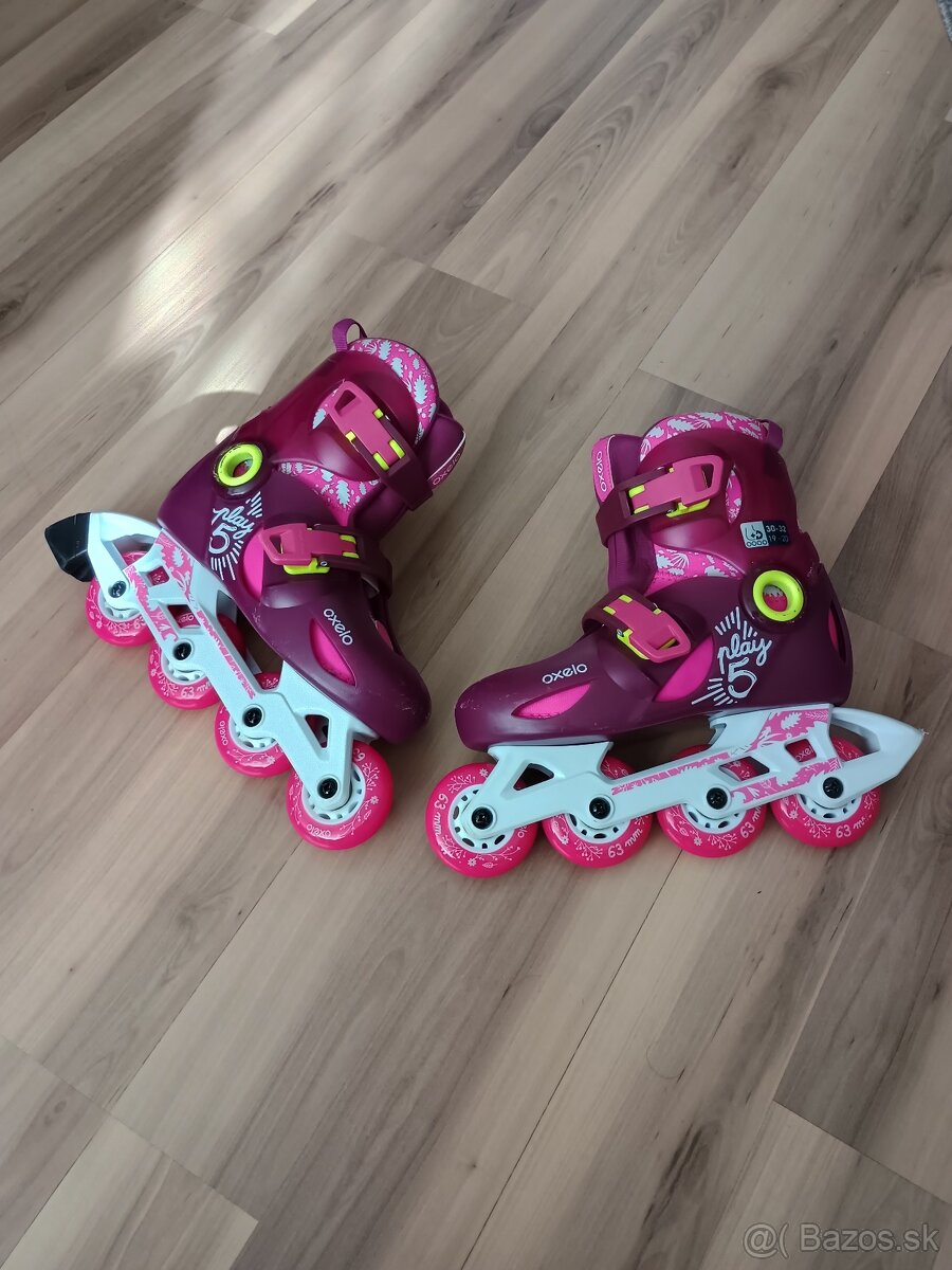 Detské kolieskové korčule zn. Oxelo - Decathlon