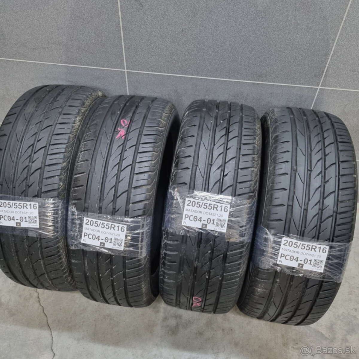 Letné pneumatiky 205/55 R16 MATADOR