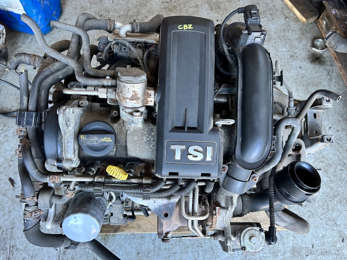 Motor 1.2TSI CBZ a převodovka MFX