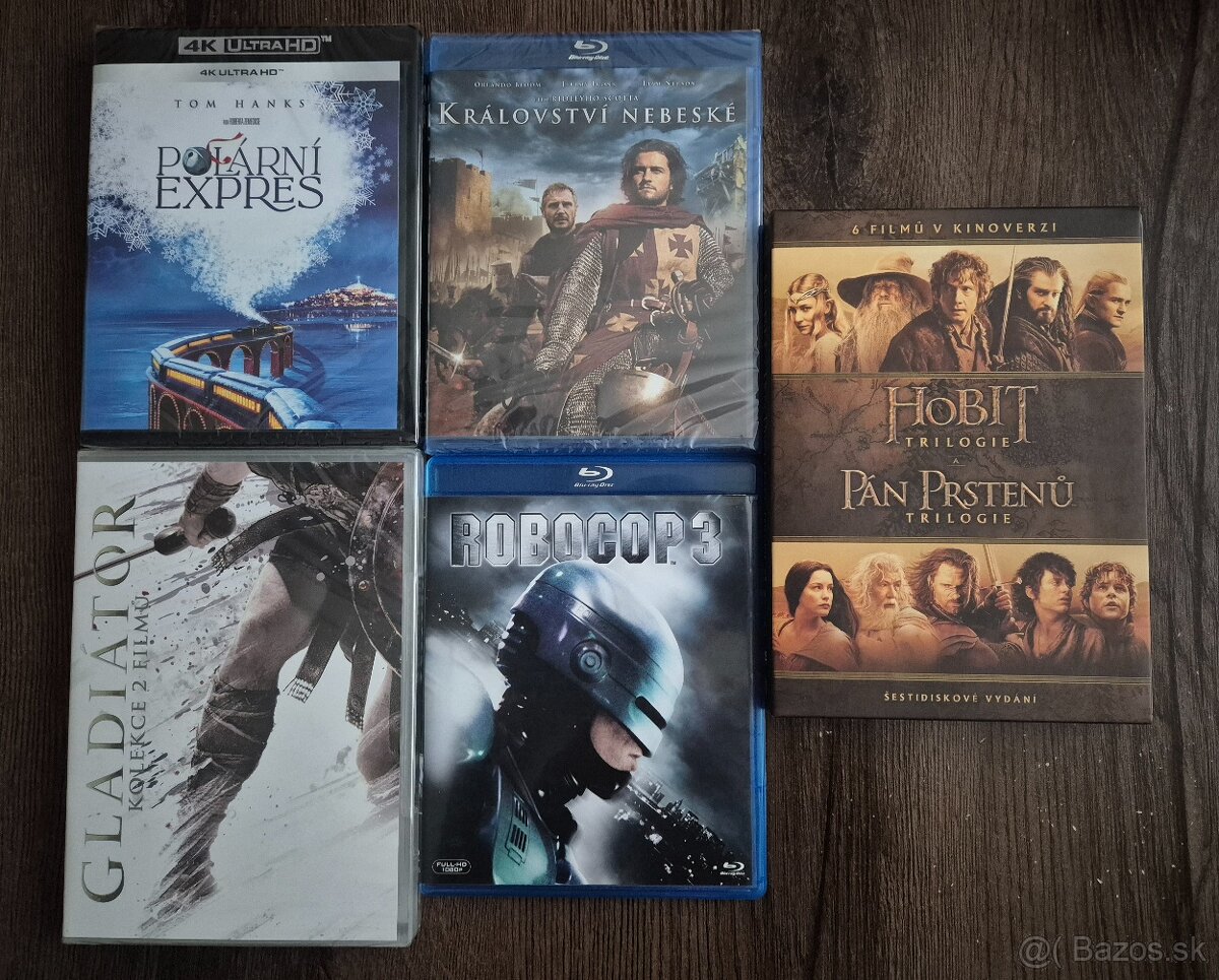 Predám Blu-ray a DVD filmy