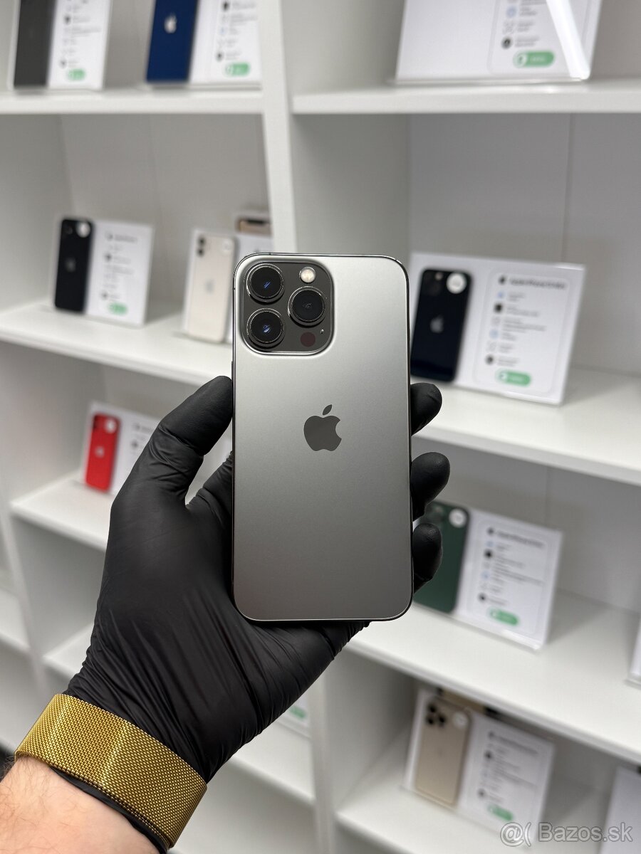 ZÁRUKA 2 ROKY / Apple iPhone 13 Pro 128GB Graphite, 100%
