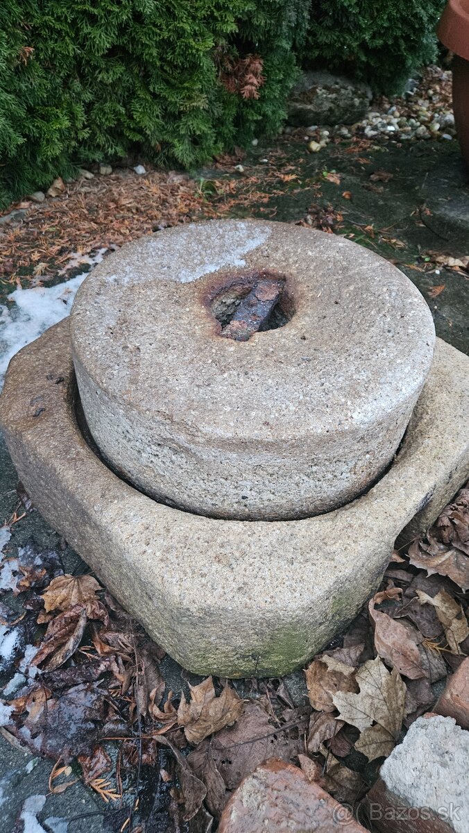 Žarnov,mlynsky kamen