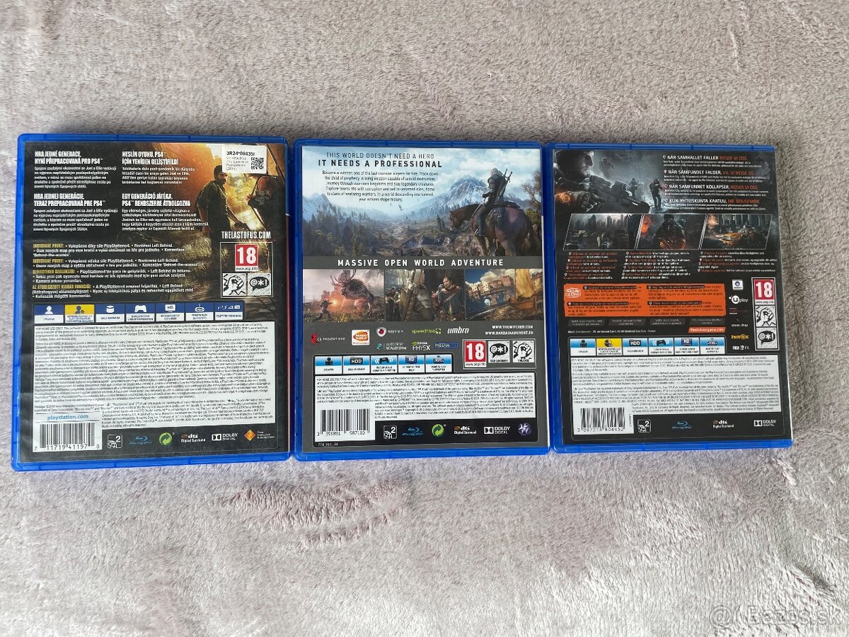 Predám hry na PS4