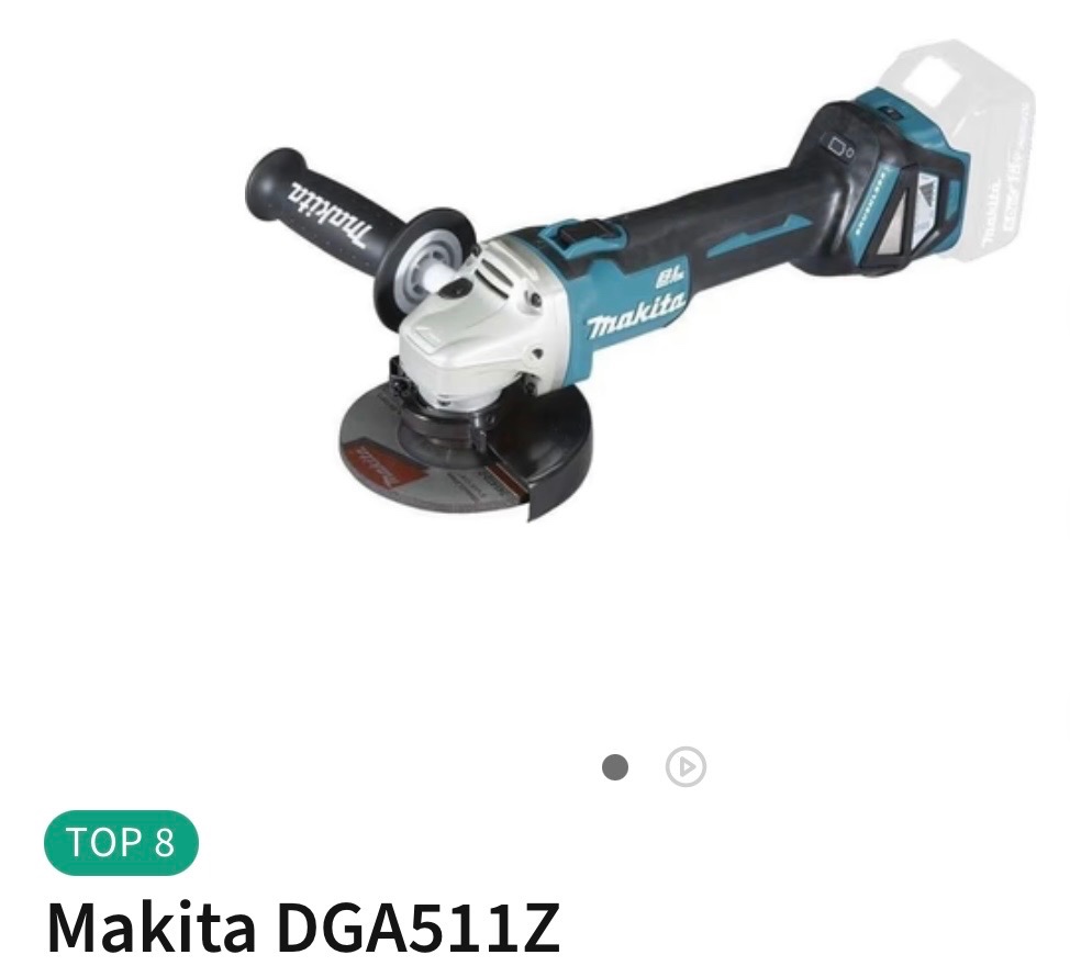 Makita Aku DGA511Z 125mm