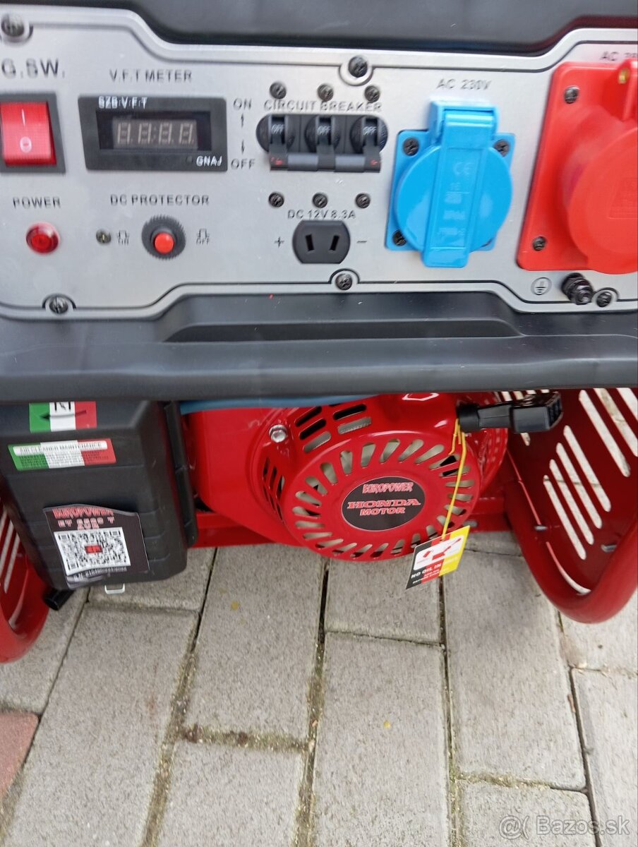 Nová Elektrocentrála EP 6500T AVR