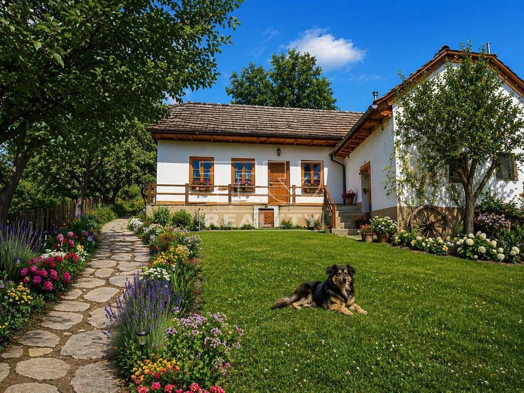 Sedliacky dom neďaleko Starej Myjavy