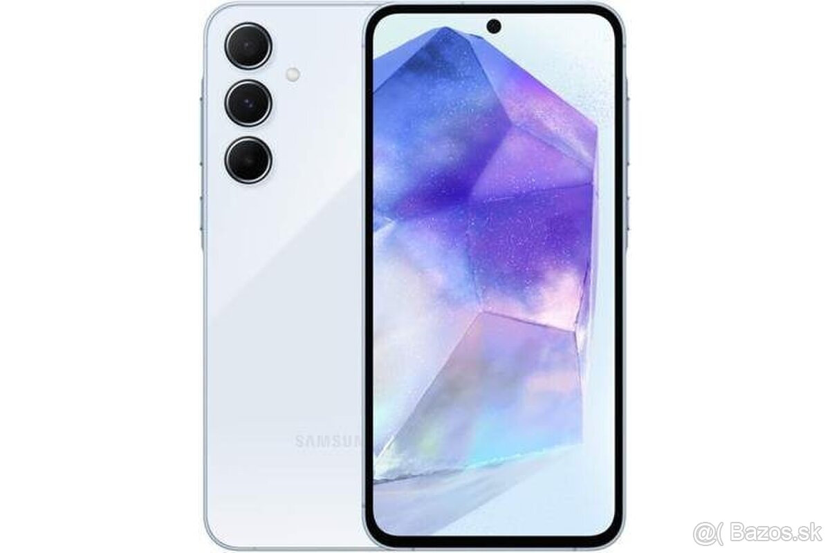 Telefón Samsung Galaxy A55 8 GB/256 GB, modrý