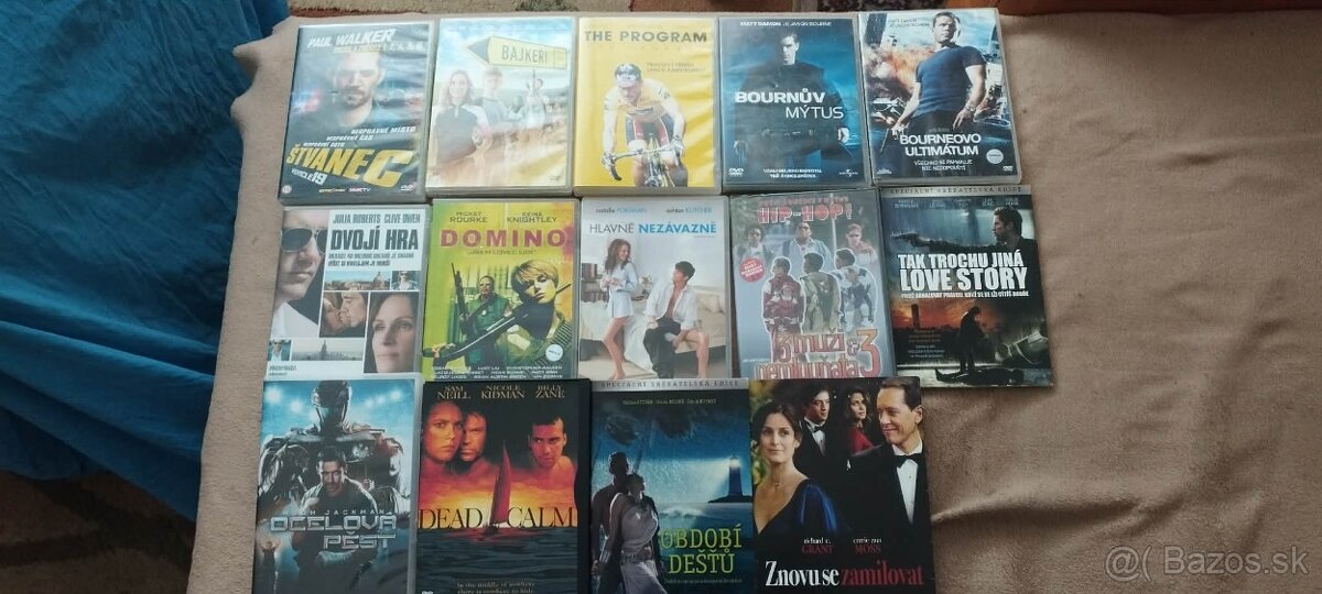Originál DVD filmy v zachovalom stave
