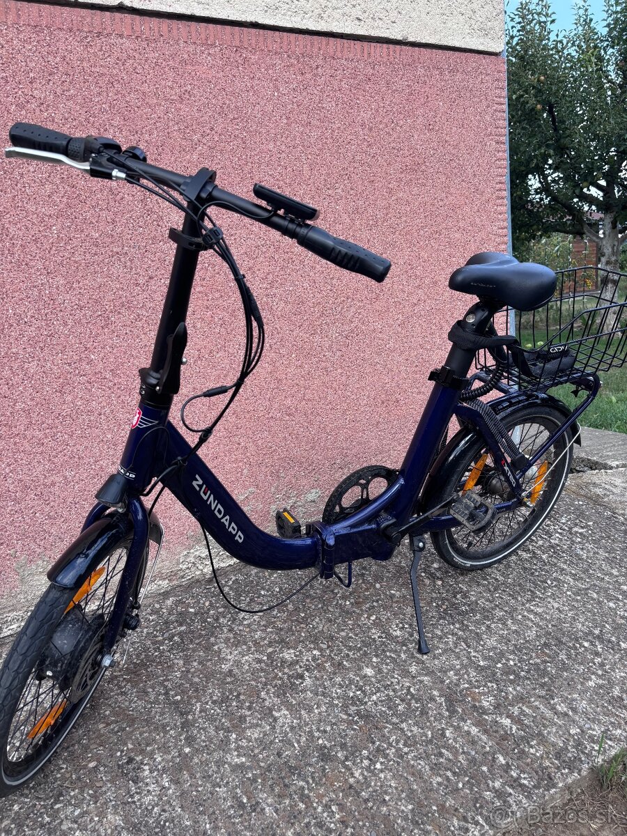 Skladací elektrobicykel Zündapp