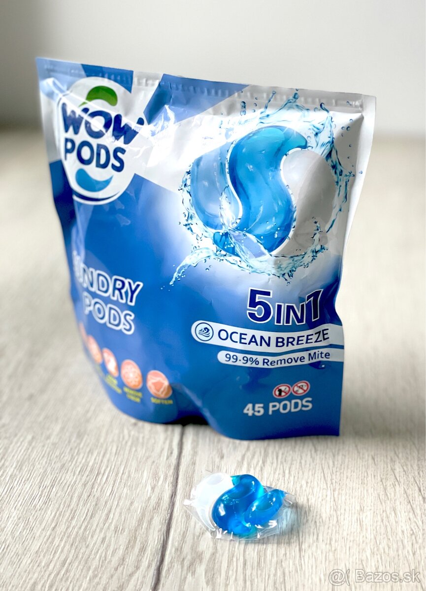 Kapsule do prania s vôňou oceán