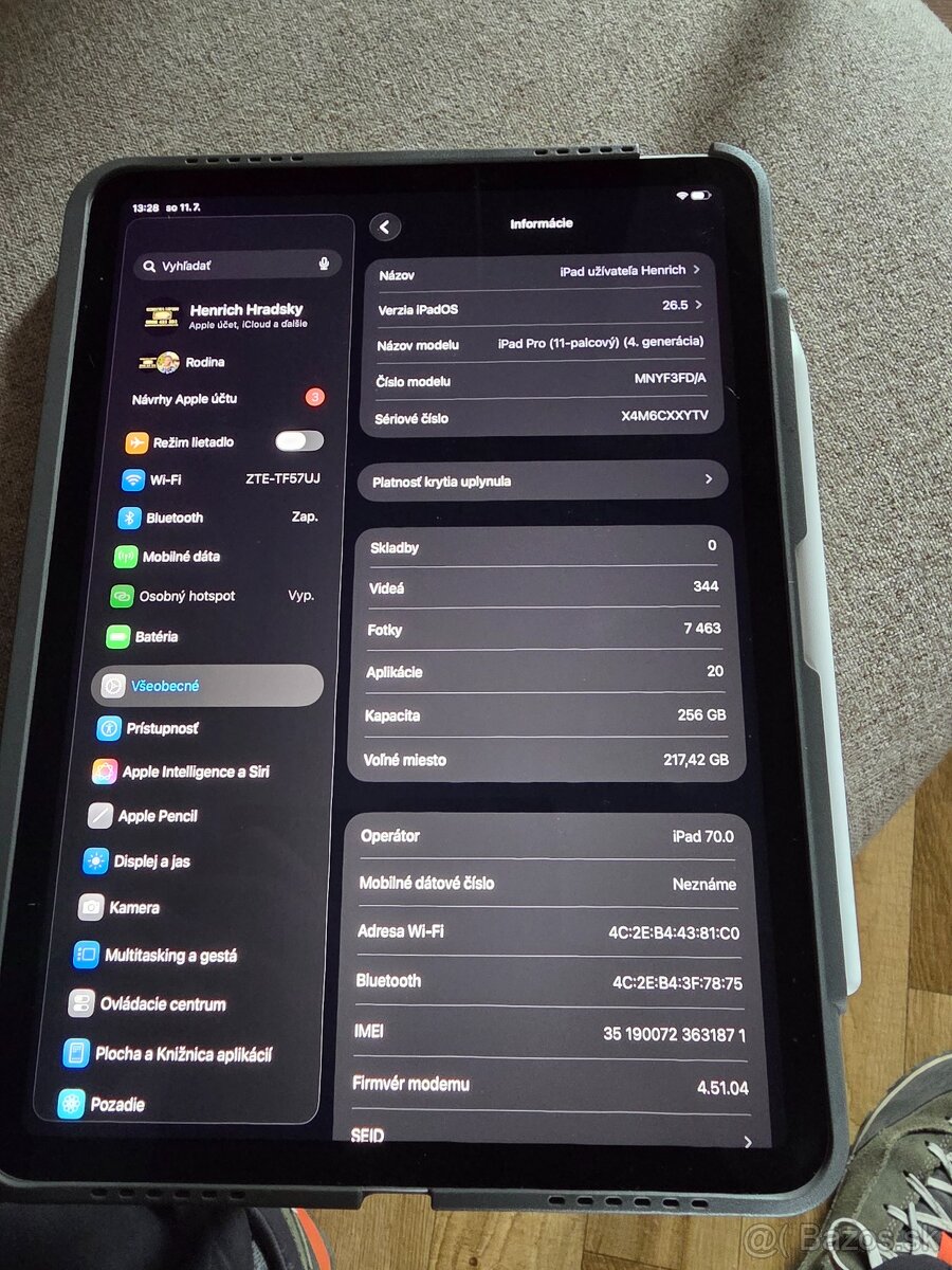 Predám ipad pro11"
