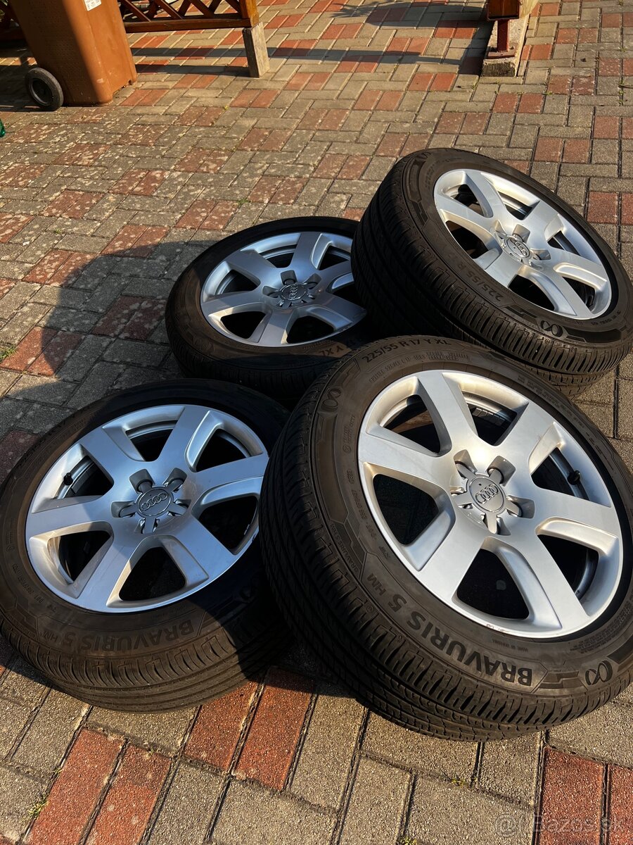 5x112 R17 Audi 225/55 r17