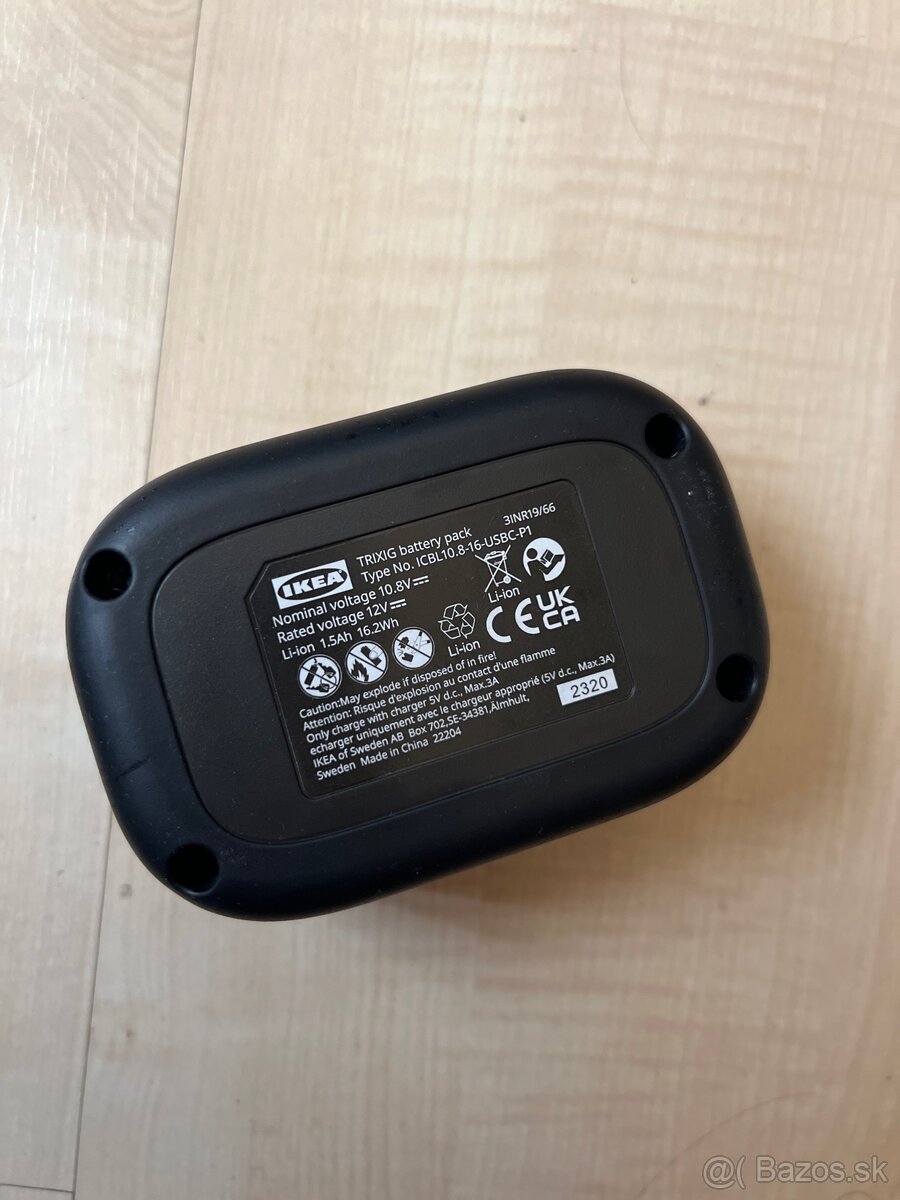 Ikea trixig batéria nová nepoužitá
