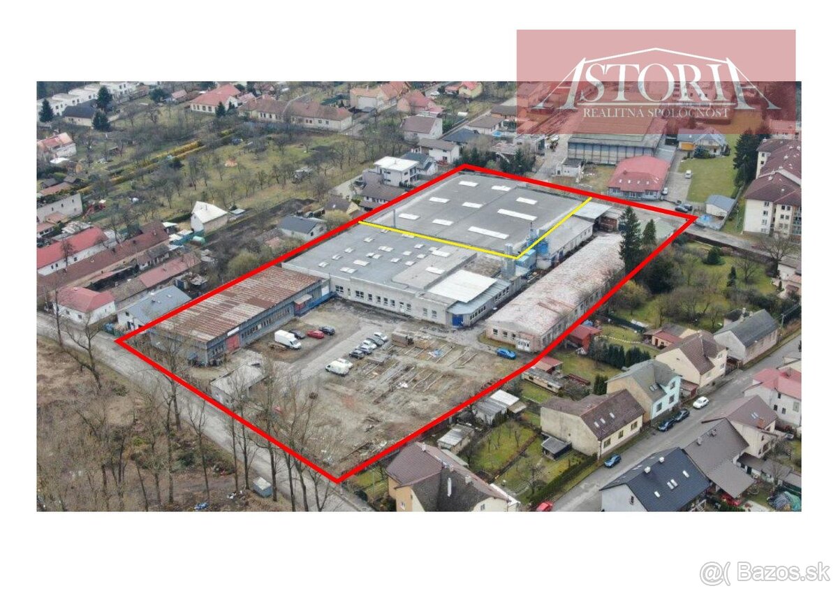 skladové a výrobné priestory na prenájom - 2,75 €/m2 -Vrútky