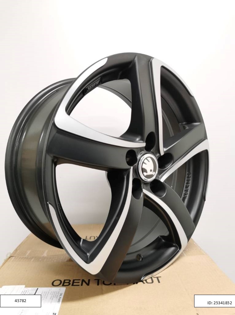 Škoda Fabia, Rapid, Scala alu disky 5x100 R17 ET48 7,5J 1228