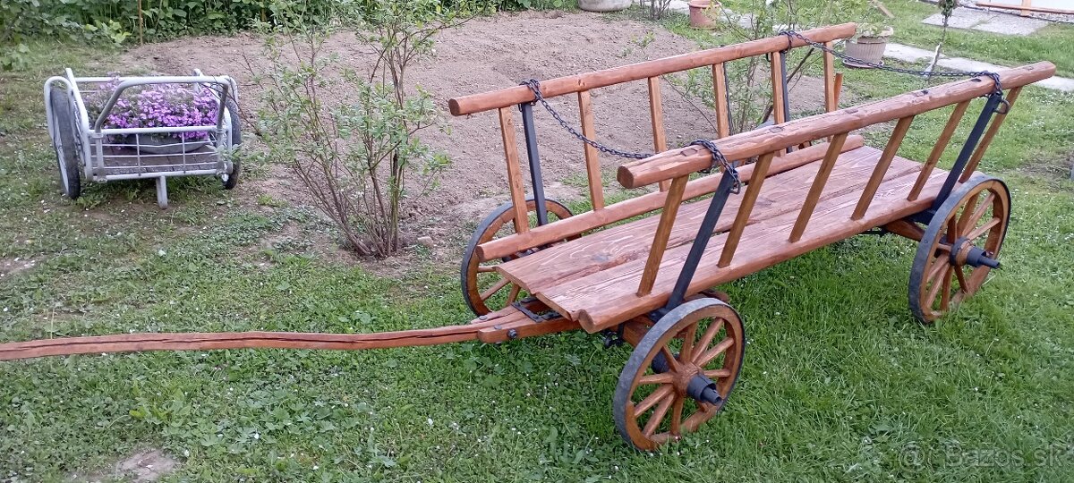 Starý drevený voz - rebriňak III