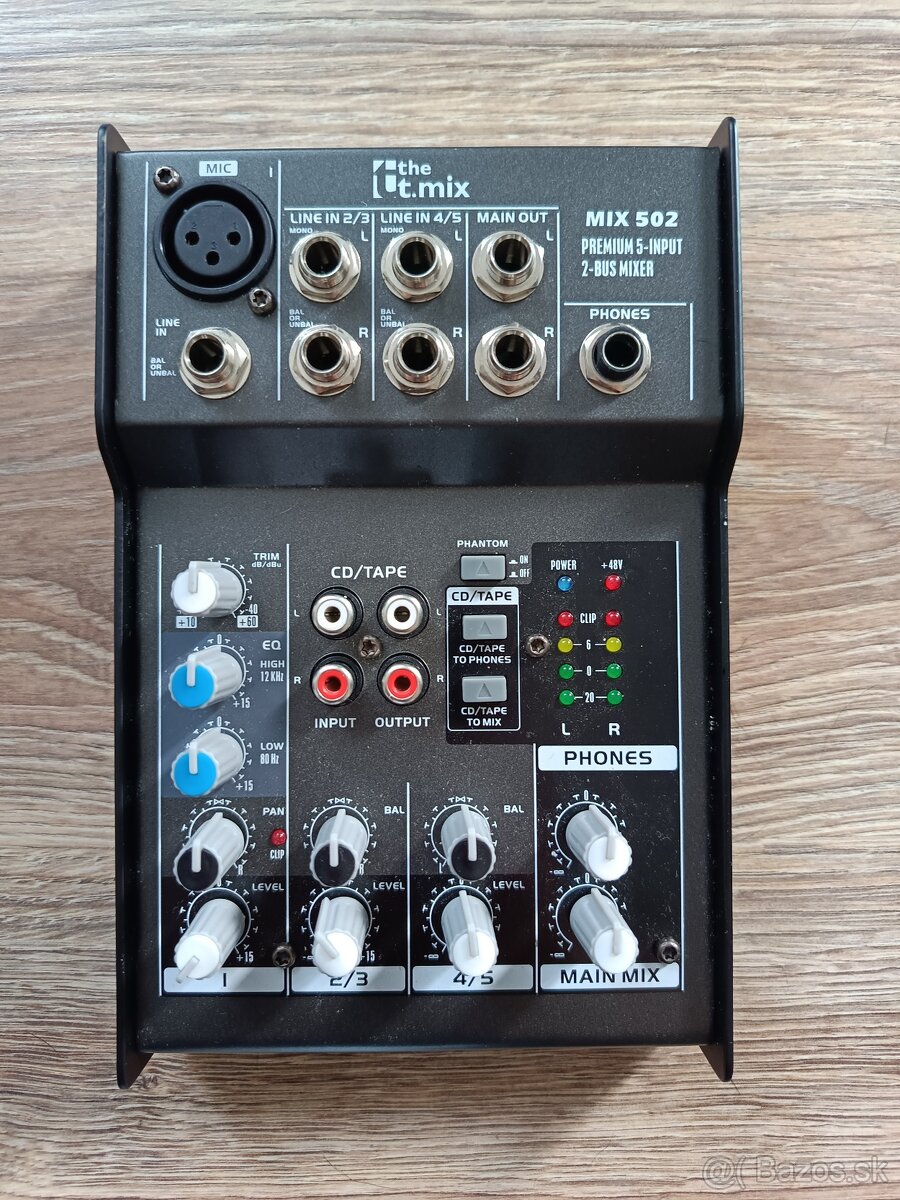T mix 502 mixpult