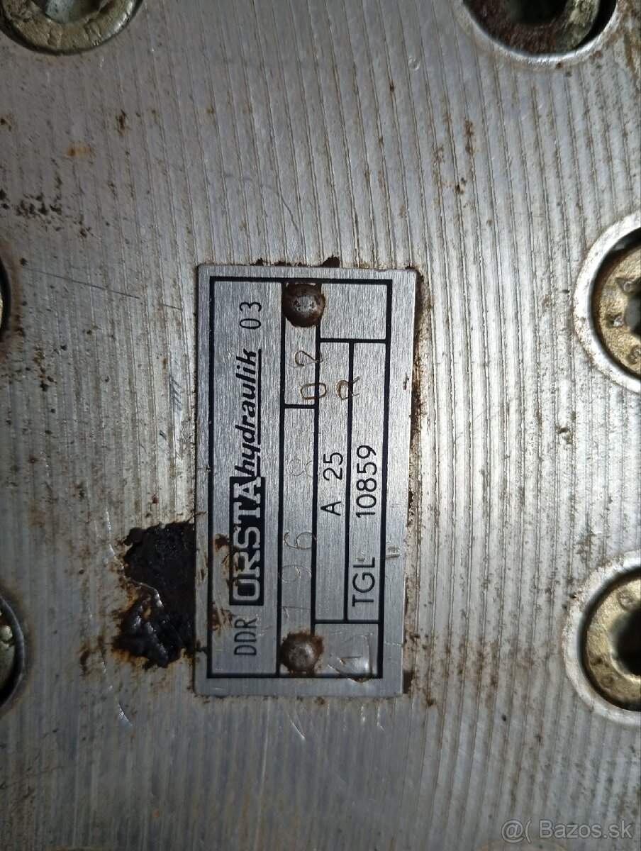 Hydraulické čerpadlo Orsta TGL 10859