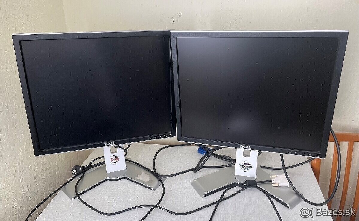 2x Dell monitor