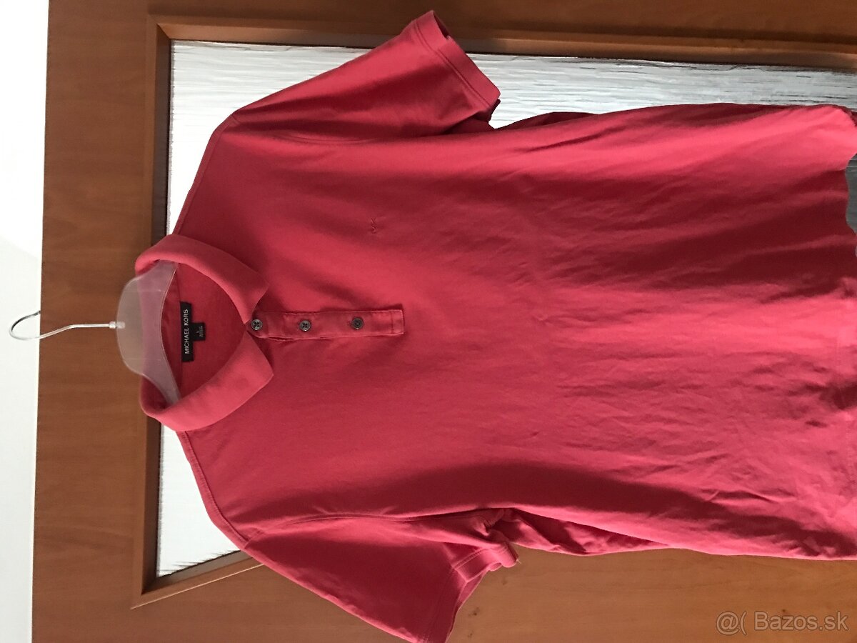 MICHAEL KORS originál tehlové pánske polotricko L