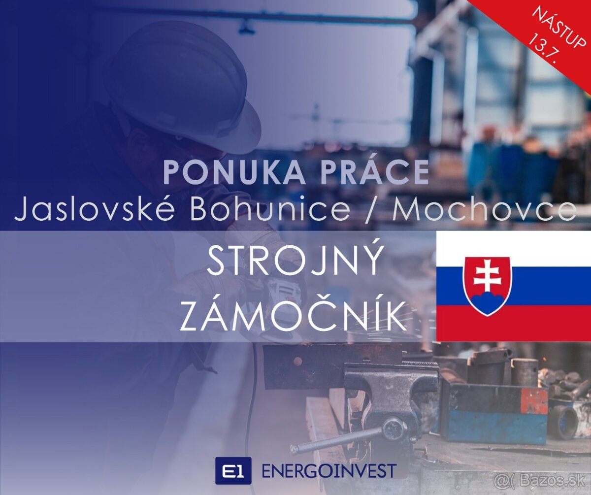 Strojný zámočník - EBO / EMO od 13.7.