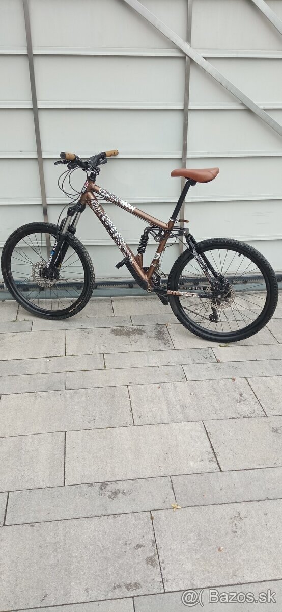 Celoodpružený bicykel 24"