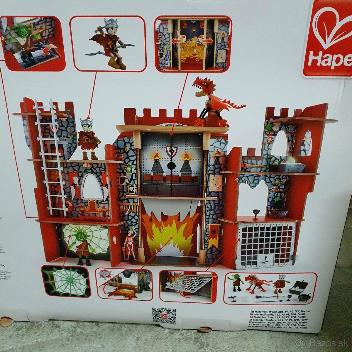Vikingský hrad Nový zabalený vhodný aj ako DARČEK PC 100€