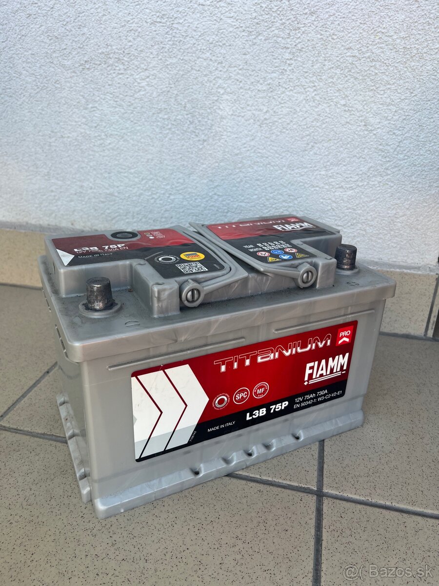 Predám autobatériu FIAMM Titanium