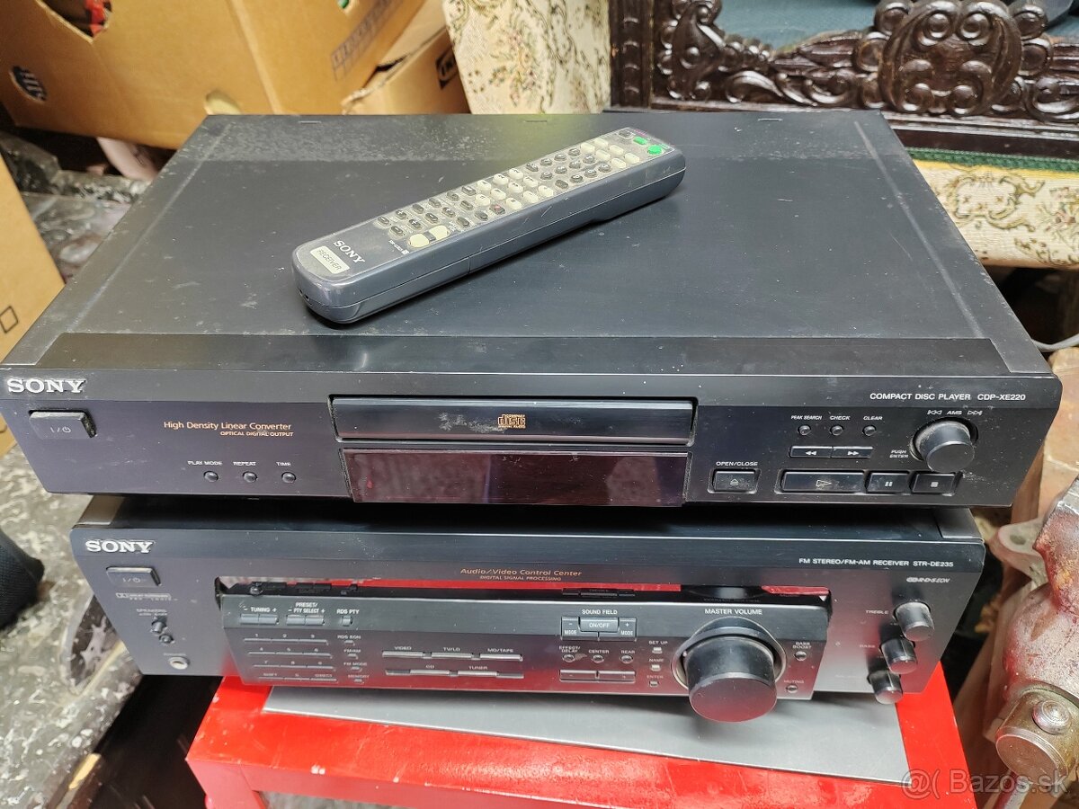 Receiver, CD prehravac a repro