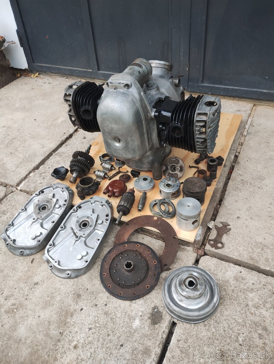 Predám motor na ruský Dneper M72 prevzatý do ČSLA-1952