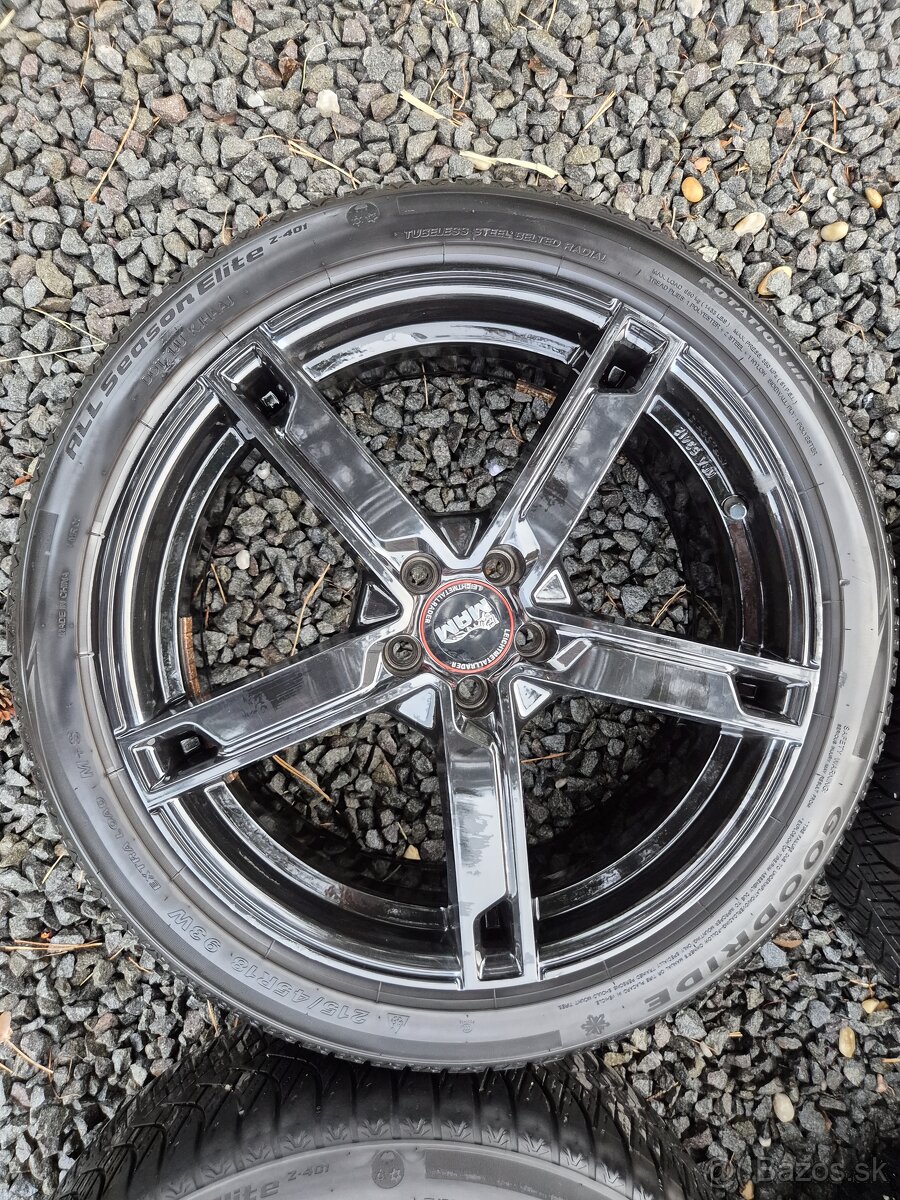 Elektrony MAM 5x100 215/45 r18