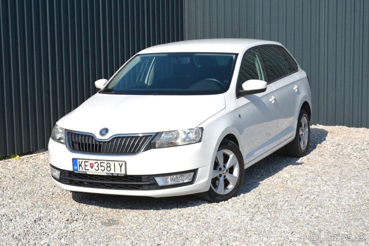 Škoda Rapid Spaceback 1.6 TDi DSG, SR voz, Po rozvodoch