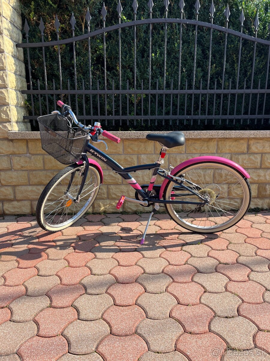 BTWIN Detský trekingový bicykel 500 24" 9 – 12 rokov