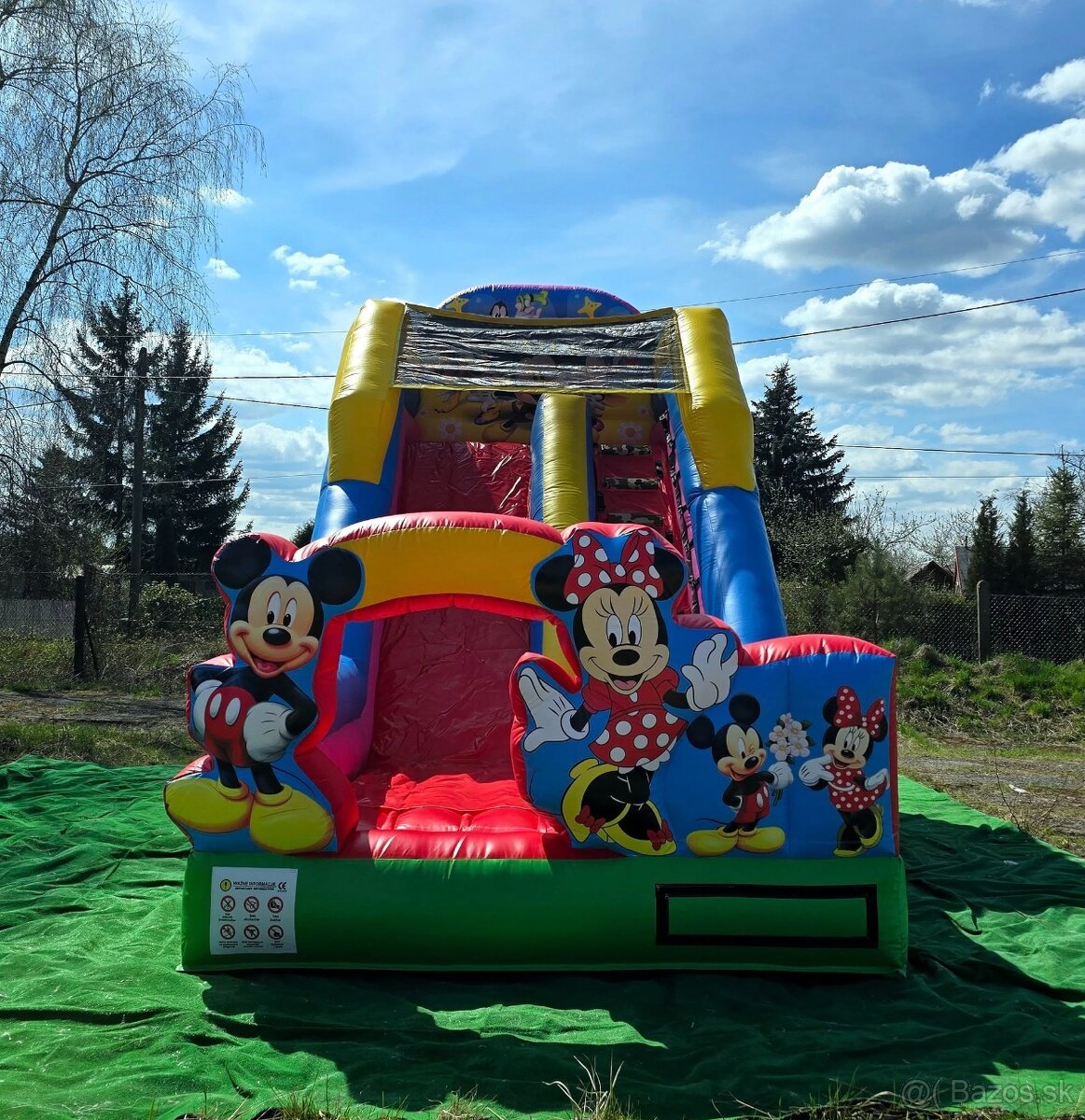 Skakaci hrad Micky Mouse/posezónny vypredaj