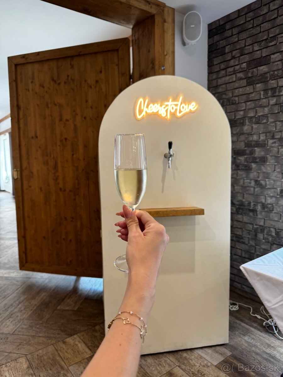 prosecco búdka+stojan na pohare