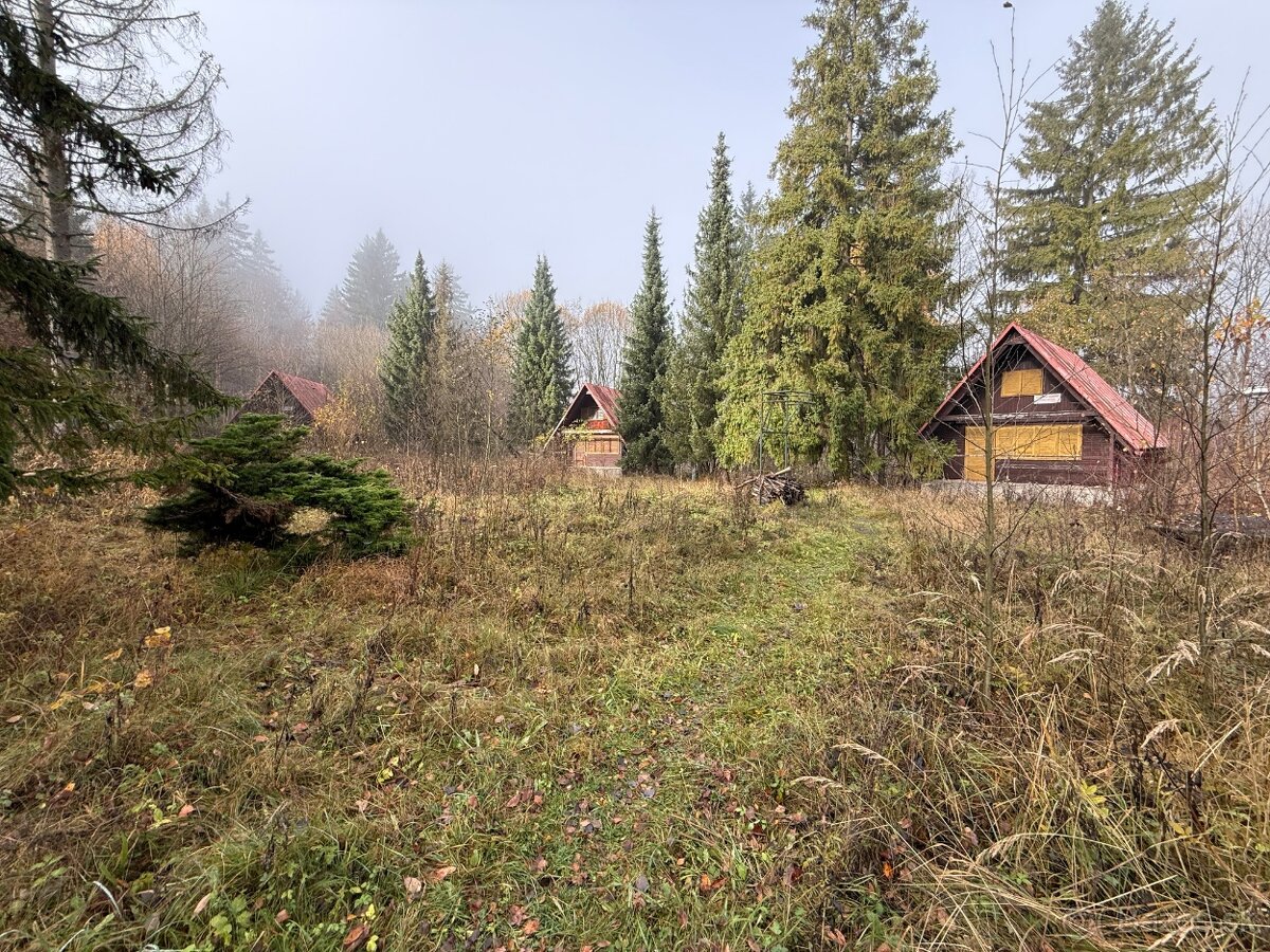 Stavebný pozemok s troma chatami – Dierová, Kráľovany