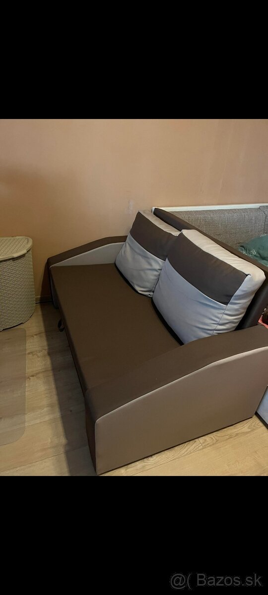 Dvojkreslo rozkladacie