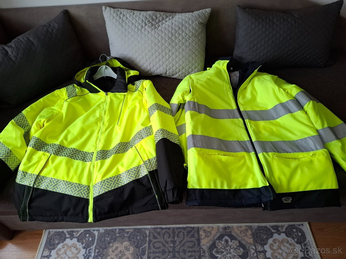 Pracovné reflexné kabáty