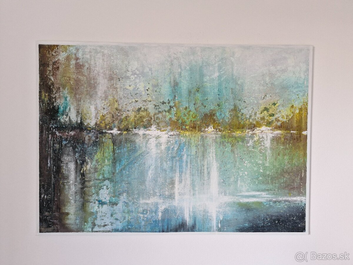 Abstraktný obraz 100x70 cm U