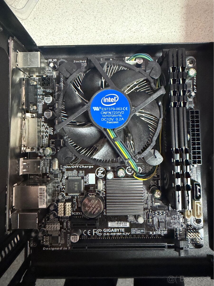 🟢 Predám základnú dosku + Intel Core i5-4460 + I/O shield