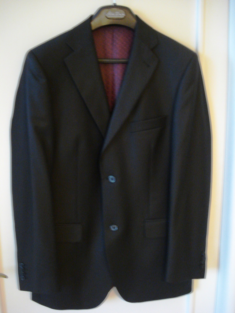Oblek, 100% vlna, vel. 106