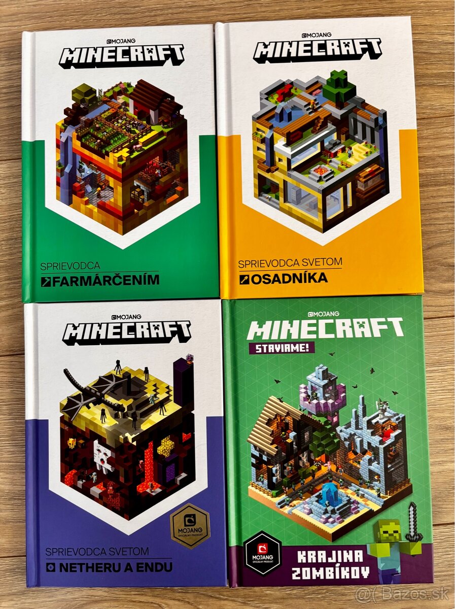 Minecraft knihy/príručky